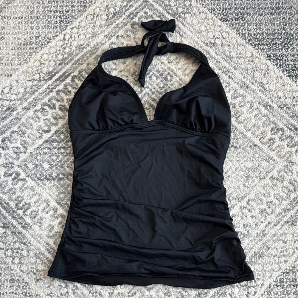 Calvin Klein Black Halter Bikini Top